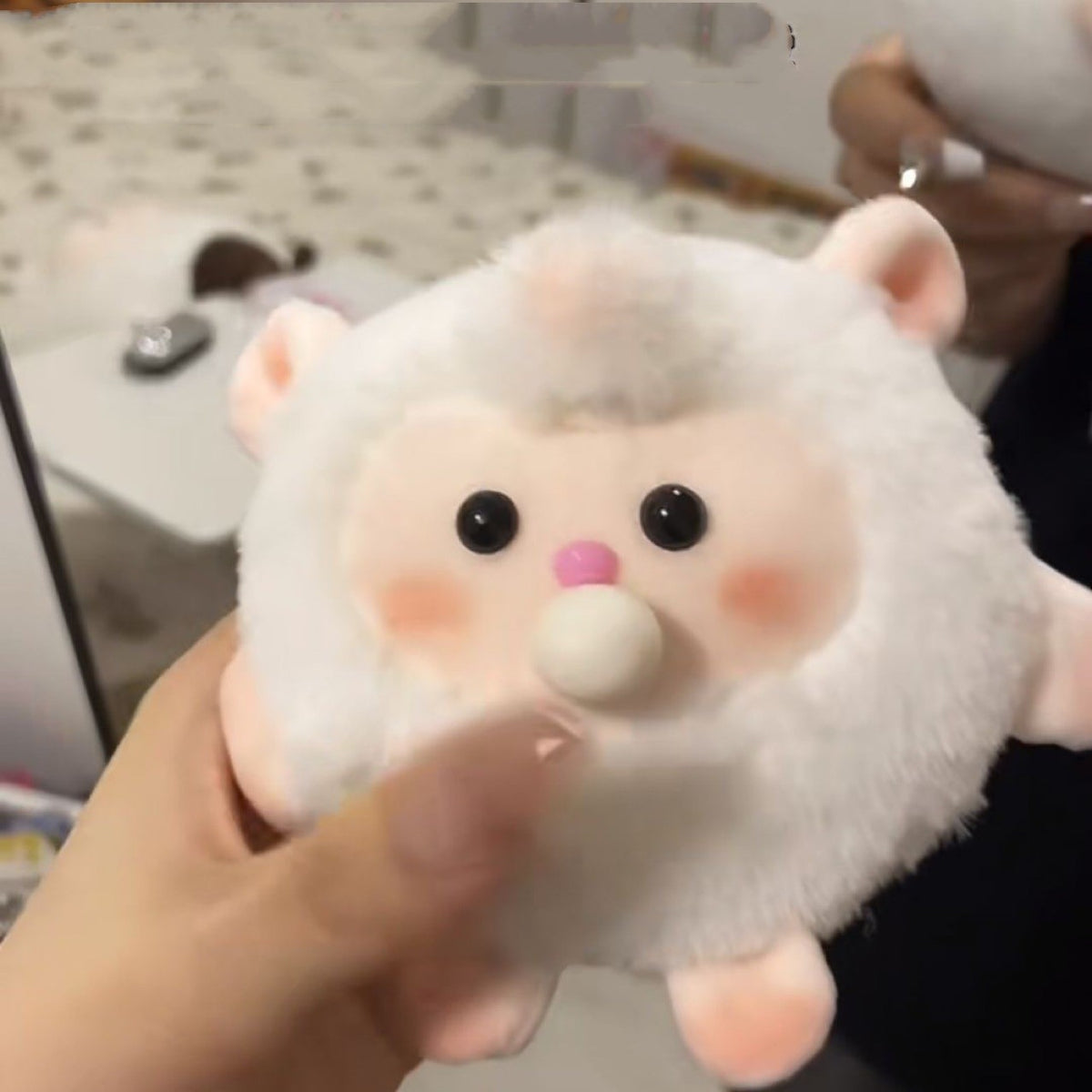 Egg Puff Lamb Bubble Pendant Material Package