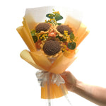 Wool Hand-woven Sunflower Bouquet Finished Product