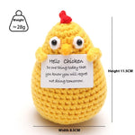 Wool Crocheted Positive Energy Potato Facial Expression Package Wool Fruit