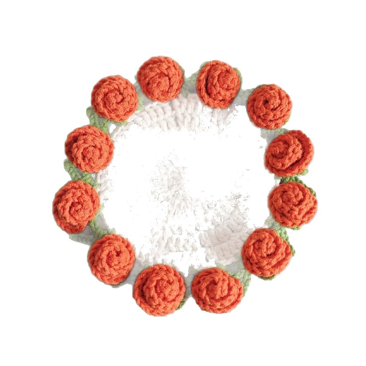 Handmade Diy Woven Bouquet Coaster