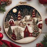 Kit Christmas Eve Kit Material Package Embroidery Fabric
