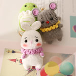 Cartoon Cute Zodiac Hand-woven Doll Package Pendant