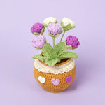 Finished Handmade Wool Woven Home Decoration Tulip Potted Plant