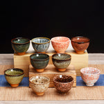Colorful Teacup Tea Set Gift Box Suit