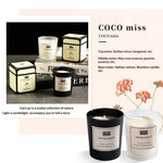 Glass Jar Soy Wax Gift Set Essential Oil Creative Home Decor Smoke-free Aromatherapy Ornament