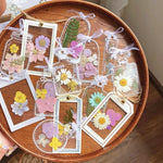 Dry Flower Bookmark Transparent Vial Material Package