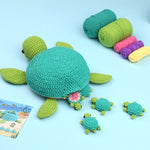 Children's Educational Memory Turtle Crochet Material Package