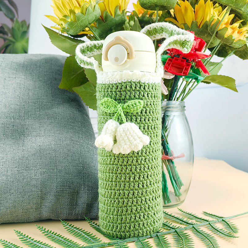 Crochet Wool Woven Insulation Cup Protective Cover