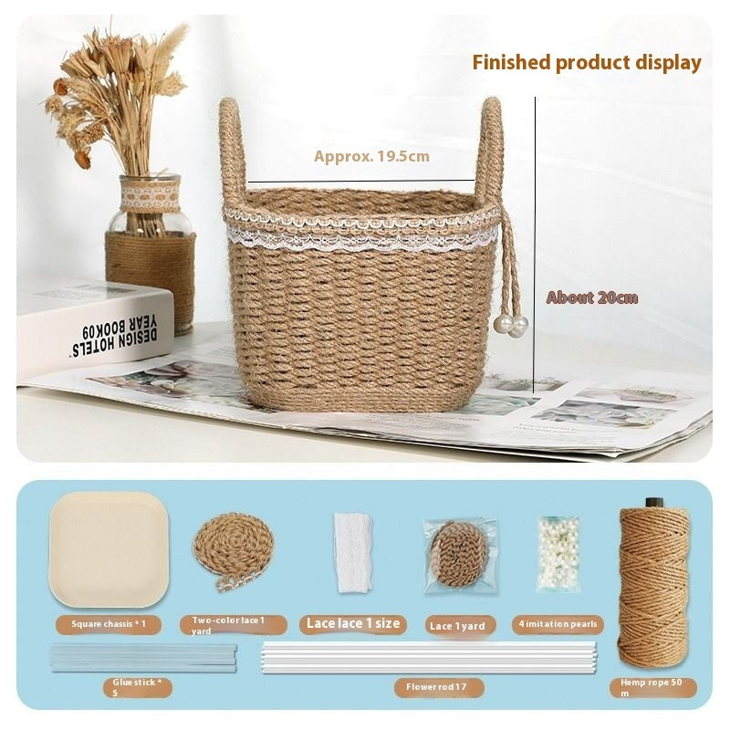 Handmade DIY Material Pack For Hemp Rope