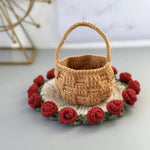 Handmade Diy Woven Bouquet Coaster