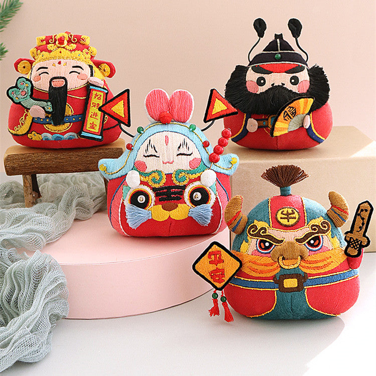 Hand Embroidered Diy Material Bag Zhongkui Sachet