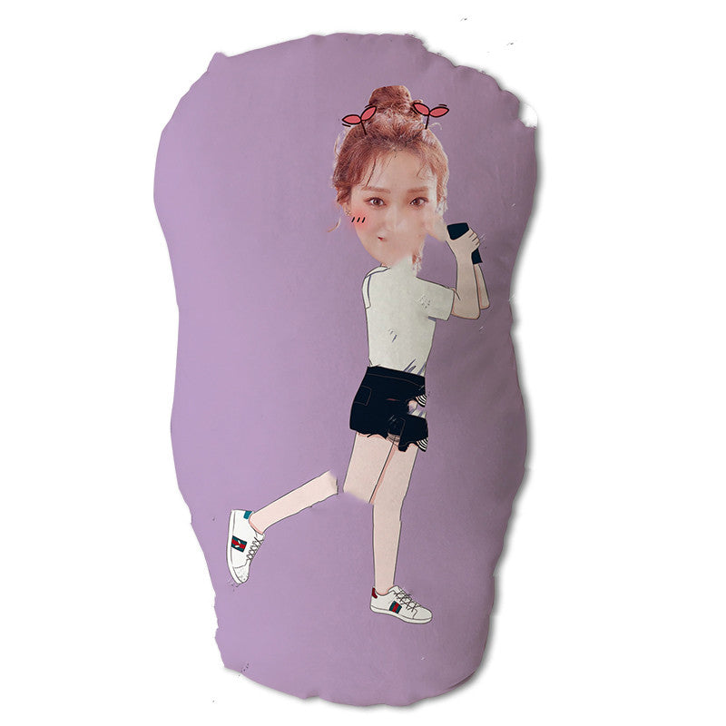 DIY humanoid pillow customization