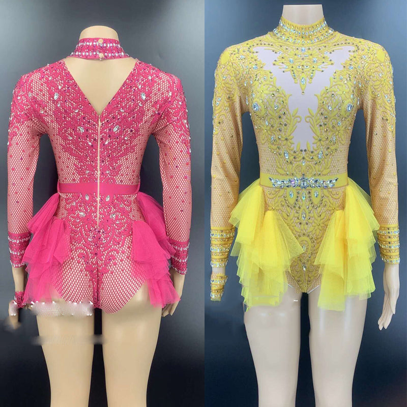 Ordinary Red Rose And Yellow Printing One-piece Customization Is Not Returned