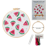 European Embroidery Material Package Cherry Strawberry Watermelon Orange