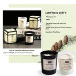 Glass Jar Soy Wax Gift Set Essential Oil Creative Home Decor Smoke-free Aromatherapy Ornament