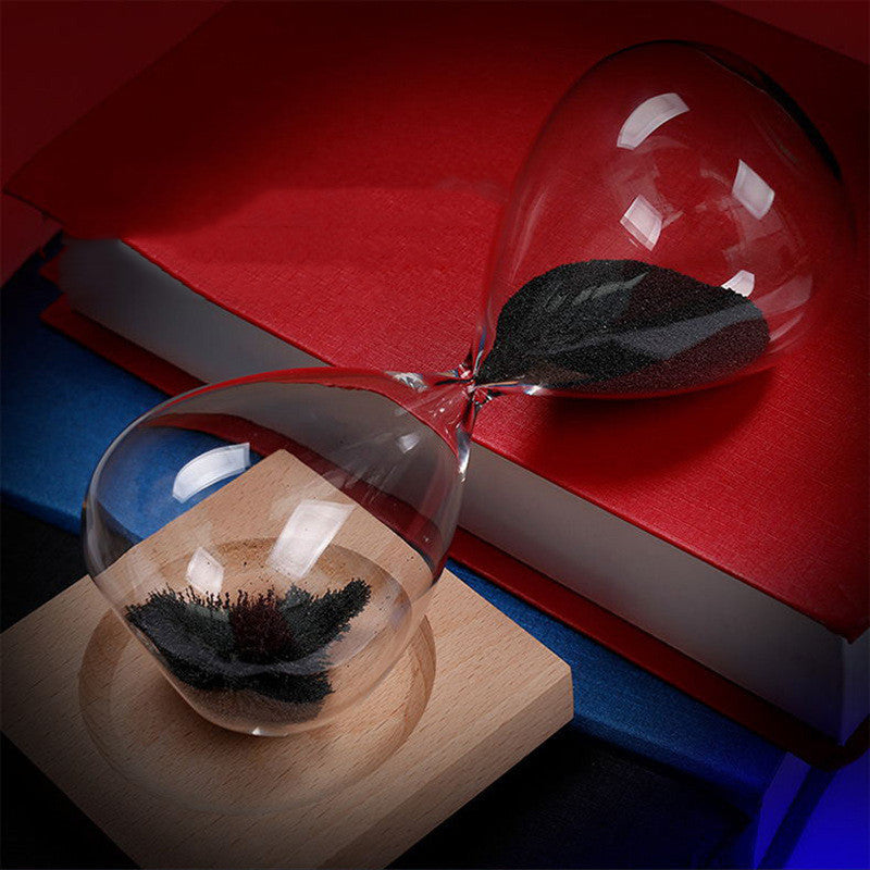 Creative Glass Magnet Magnetic Hourglass