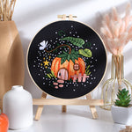 Mushroom Pumpkin Handmade Embroidery Material Package