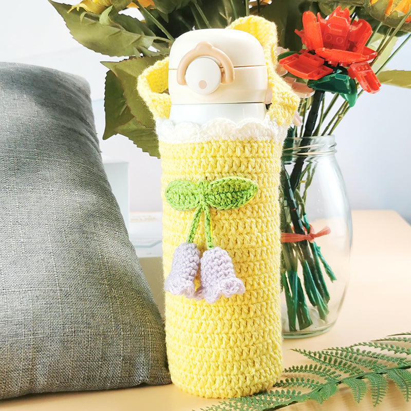Crochet Wool Woven Insulation Cup Protective Cover
