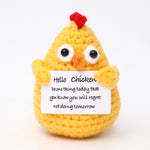 Wool Crocheted Positive Energy Potato Facial Expression Package Wool Fruit