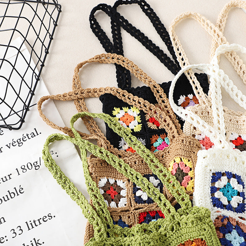 Hand-woven Bag Grandmother's Pocket Wool