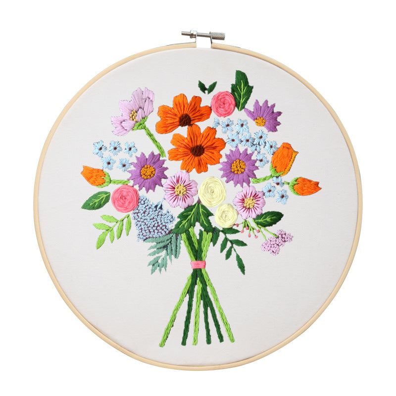Embroidery Diy Cloth Material Bag
