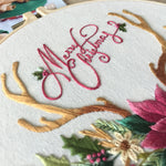 Christmas New Embroidery Diy Handmade Material Bag