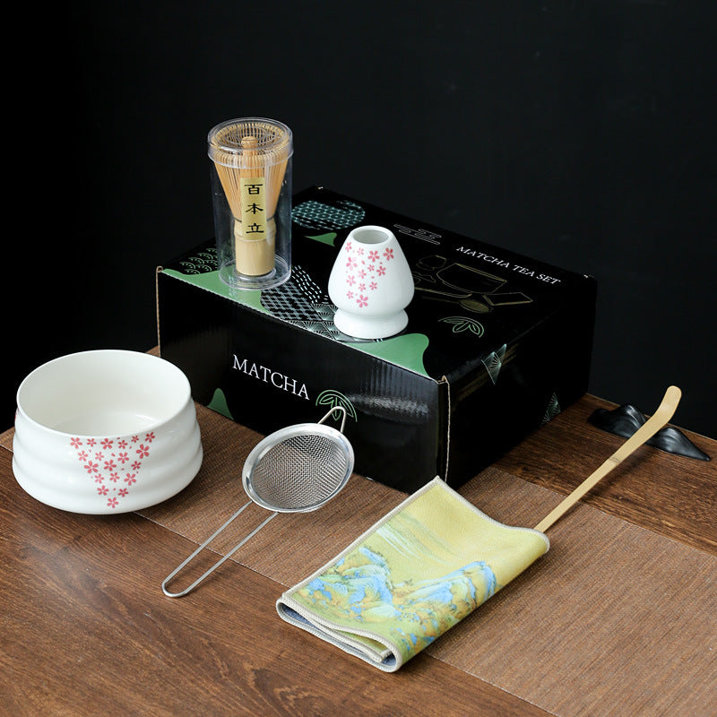 Gift Box Matcha Tea Set Suit Ceramic Tools