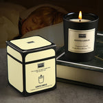 Glass Jar Soy Wax Gift Set Essential Oil Creative Home Decor Smoke-free Aromatherapy Ornament
