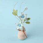 Finished Handmade Wool Woven Home Decoration Tulip Potted Plant