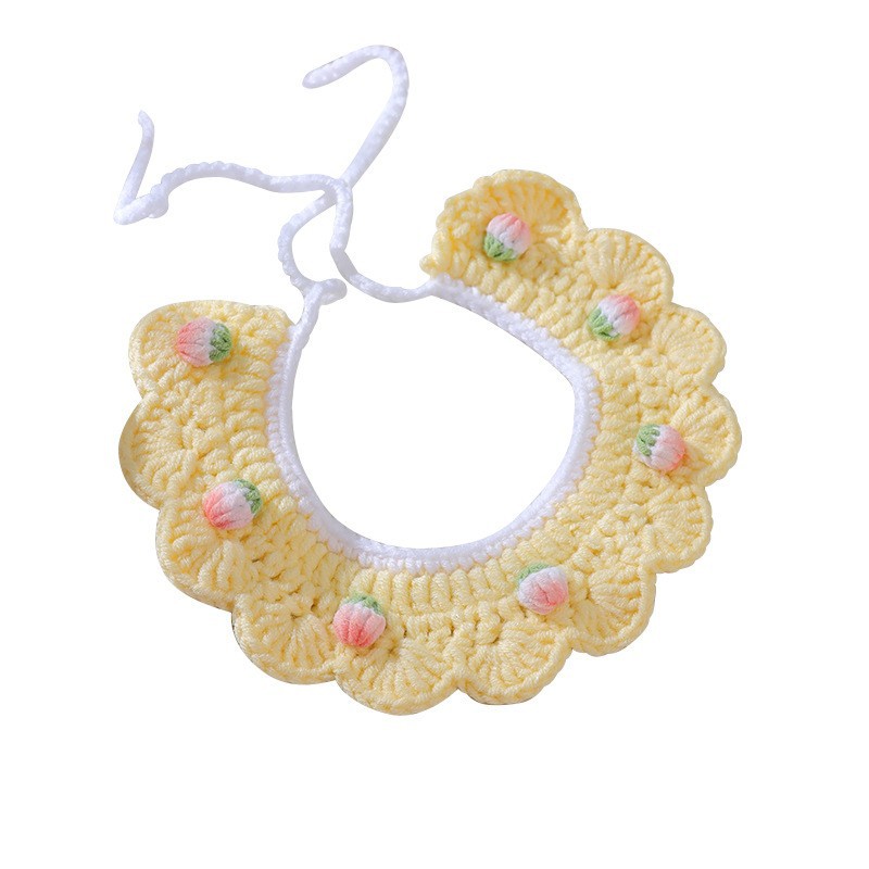 Wool Woven Collar British Shorthair Kittens Handmade