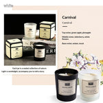Glass Jar Soy Wax Gift Set Essential Oil Creative Home Decor Smoke-free Aromatherapy Ornament