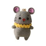 Cartoon Cute Zodiac Hand-woven Doll Package Pendant