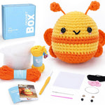 Wool Hand-woven Bee Animal Doll