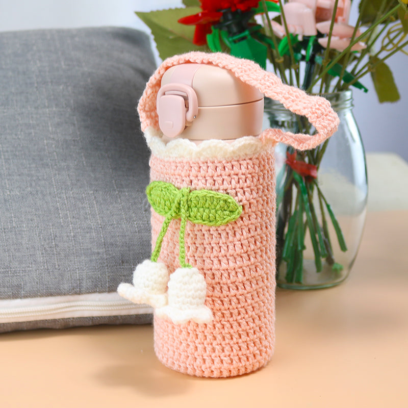 Crochet Wool Woven Insulation Cup Protective Cover