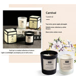 Glass Jar Soy Wax Gift Set Essential Oil Creative Home Decor Smoke-free Aromatherapy Ornament