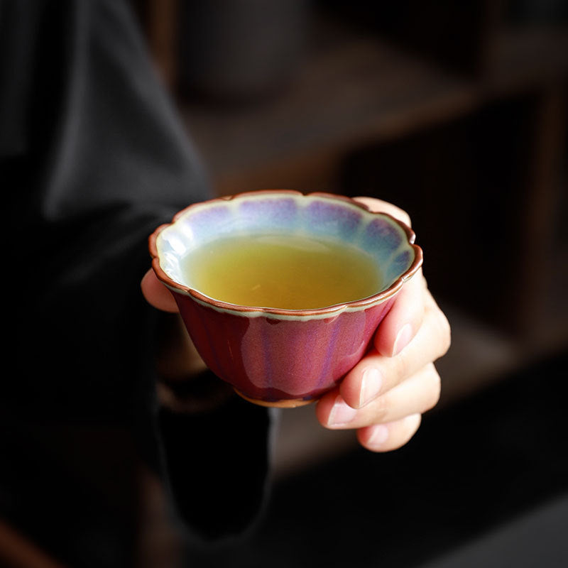 Five Famous Kiln Tea Set Suit Creative Gift