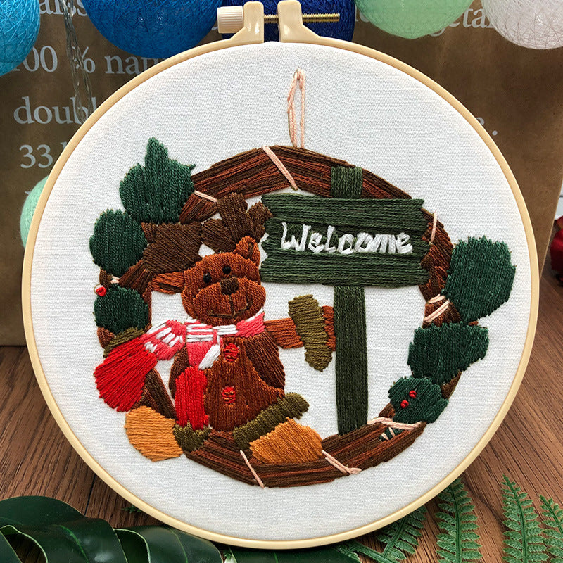 Creative Beginner Stereo European Embroidery Material Package