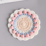 Handmade Diy Woven Bouquet Coaster