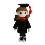 Graduation Doll Hand-woven Wool Crocheted