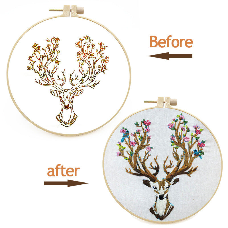 Creative Beginner Stereo European Embroidery Material Package
