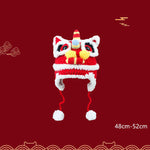 Hand-woven Parent-child Star Lion Autumn And Winter Warm Wool Hat Material Pack