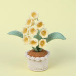 Finished Handmade Wool Woven Home Decoration Tulip Potted Plant