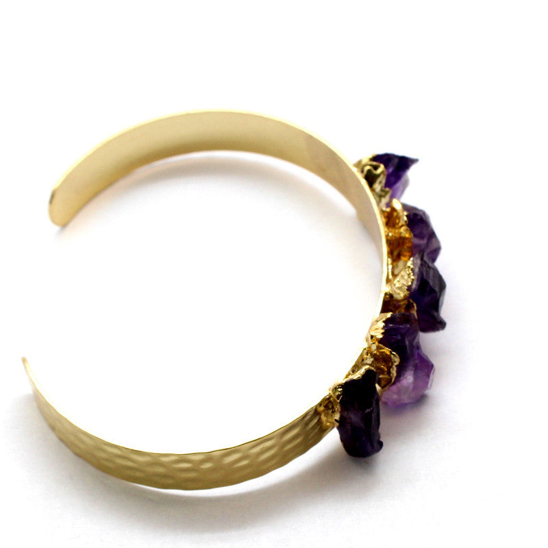 Amorphous Amethyst Bracelet Crystal