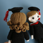 Graduation Doll Hand-woven Wool Crocheted