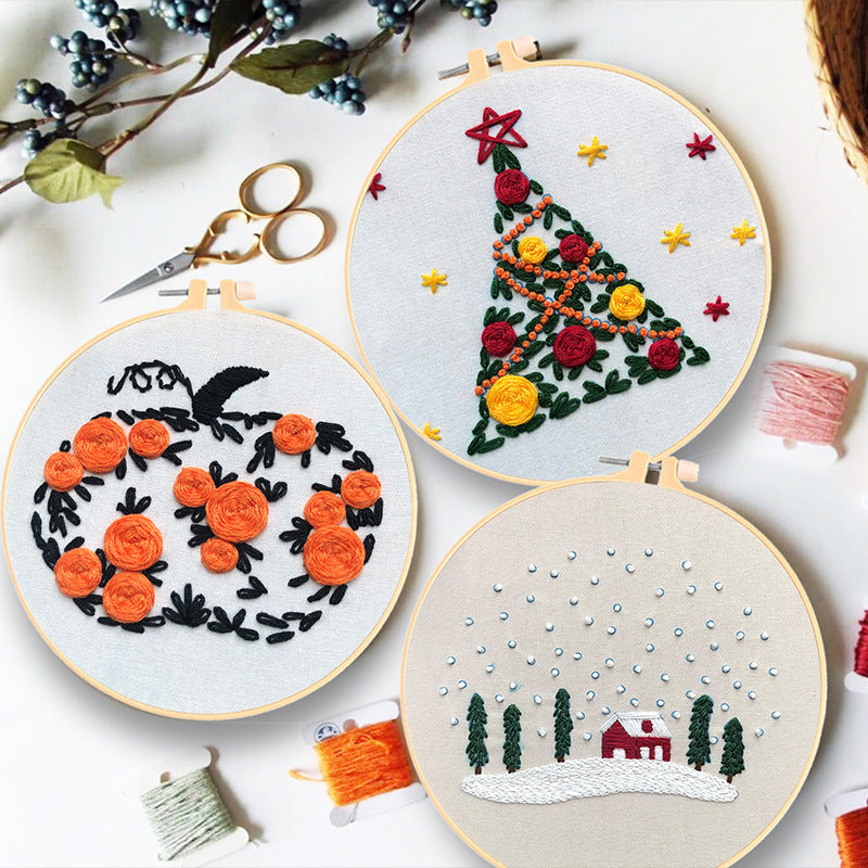 Creative Beginner Stereo European Embroidery Material Package
