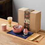 Matcha Tea Set Suit 9-piece Gift Box