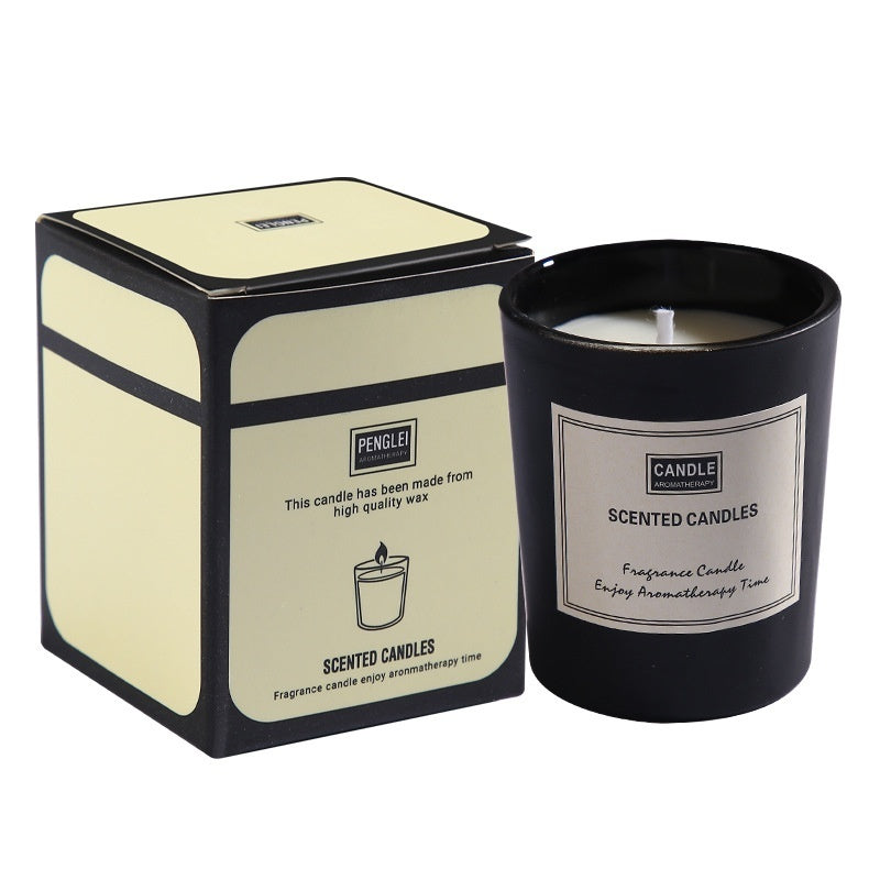Glass Jar Soy Wax Gift Set Essential Oil Creative Home Decor Smoke-free Aromatherapy Ornament