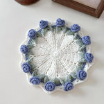 Handmade Diy Woven Bouquet Coaster