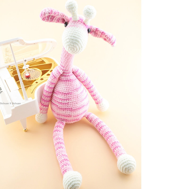 Hand-stitched Self-sewn Material Bag Crocheted Diy