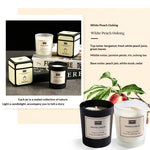 Glass Jar Soy Wax Gift Set Essential Oil Creative Home Decor Smoke-free Aromatherapy Ornament